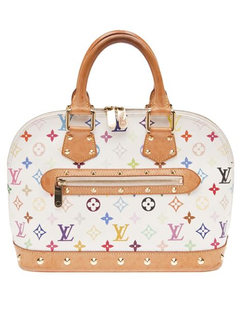 lv monogram white bag|authentic louis vuitton monogram bag.